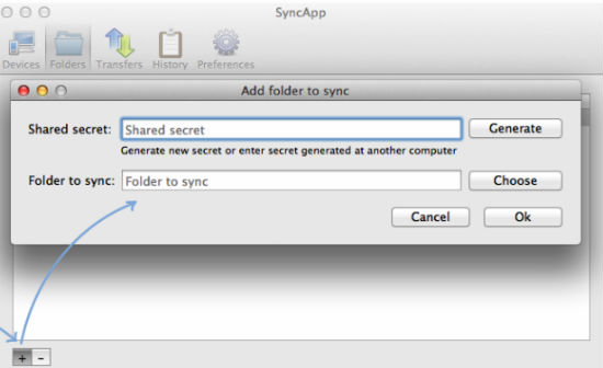 BitTorrent Sync App